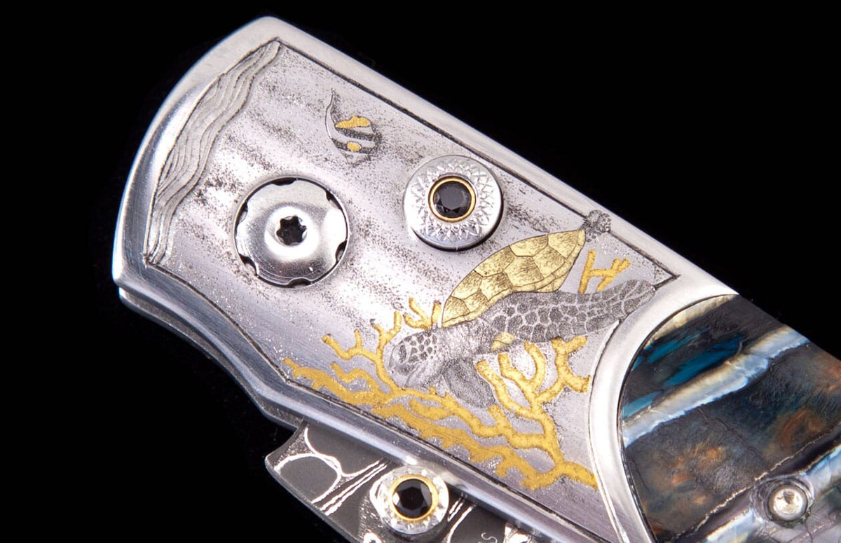 William Henry KNIVES B12 Sea Turtle