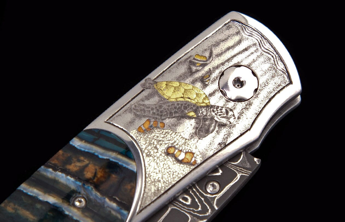 William Henry KNIVES B12 Sea Turtle