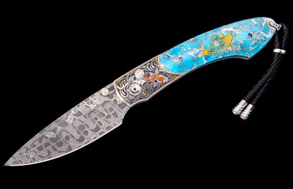 William Henry KNIVES B12 Silver Koi