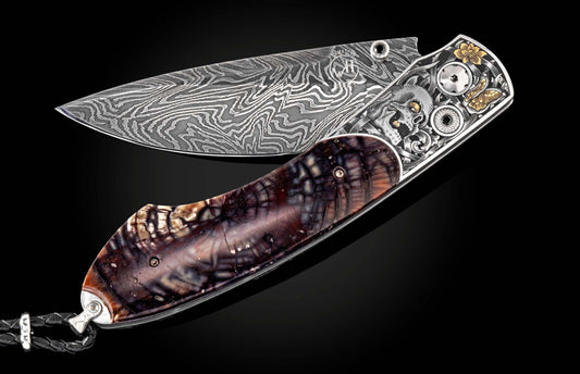 William Henry KNIVES B12 Skull Ornament