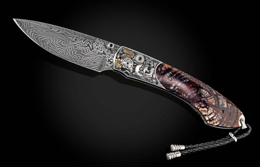 William Henry KNIVES B12 Skull Ornament