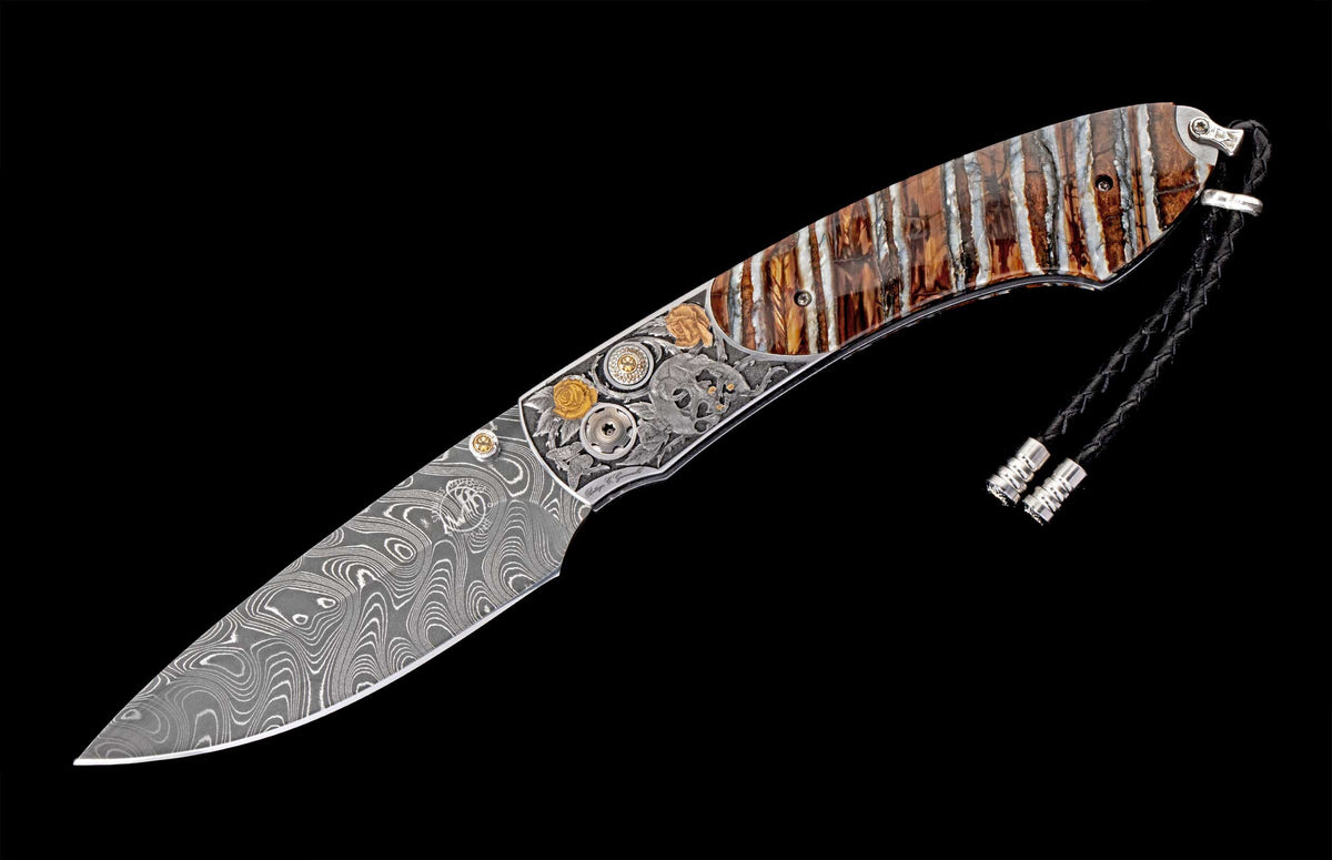 William Henry KNIVES B12 Skull & Roses II