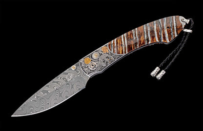 William Henry KNIVES B12 Skull & Roses II