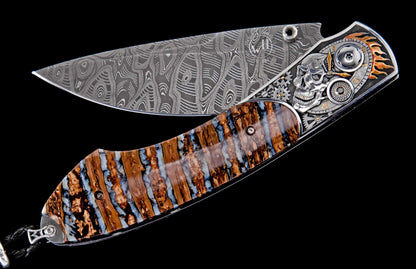 William Henry KNIVES B12 Skull Time