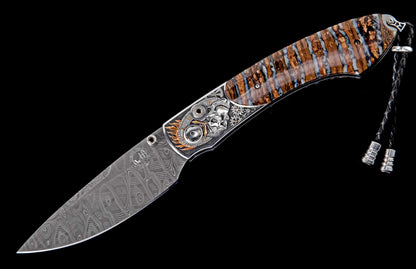 William Henry KNIVES B12 Skull Time