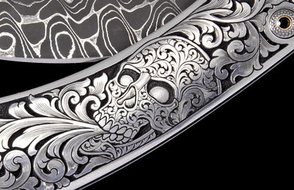 William Henry KNIVES B12 Skully