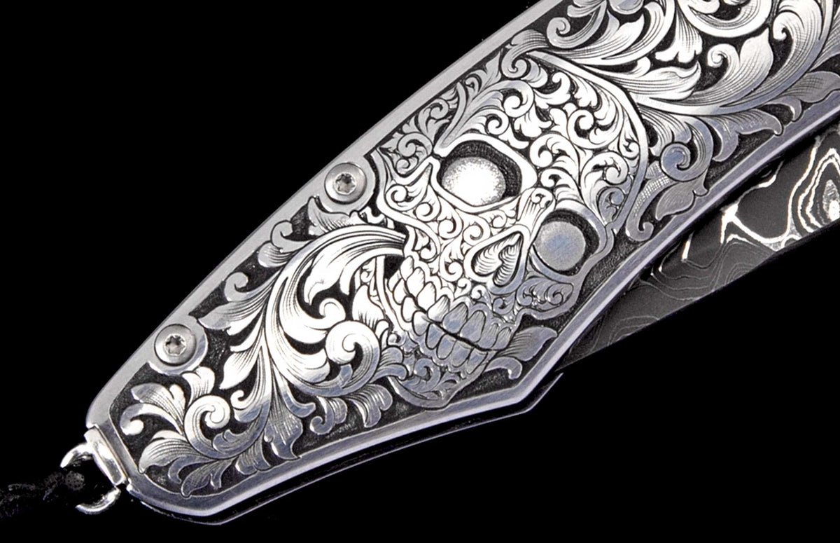 William Henry KNIVES B12 Skully
