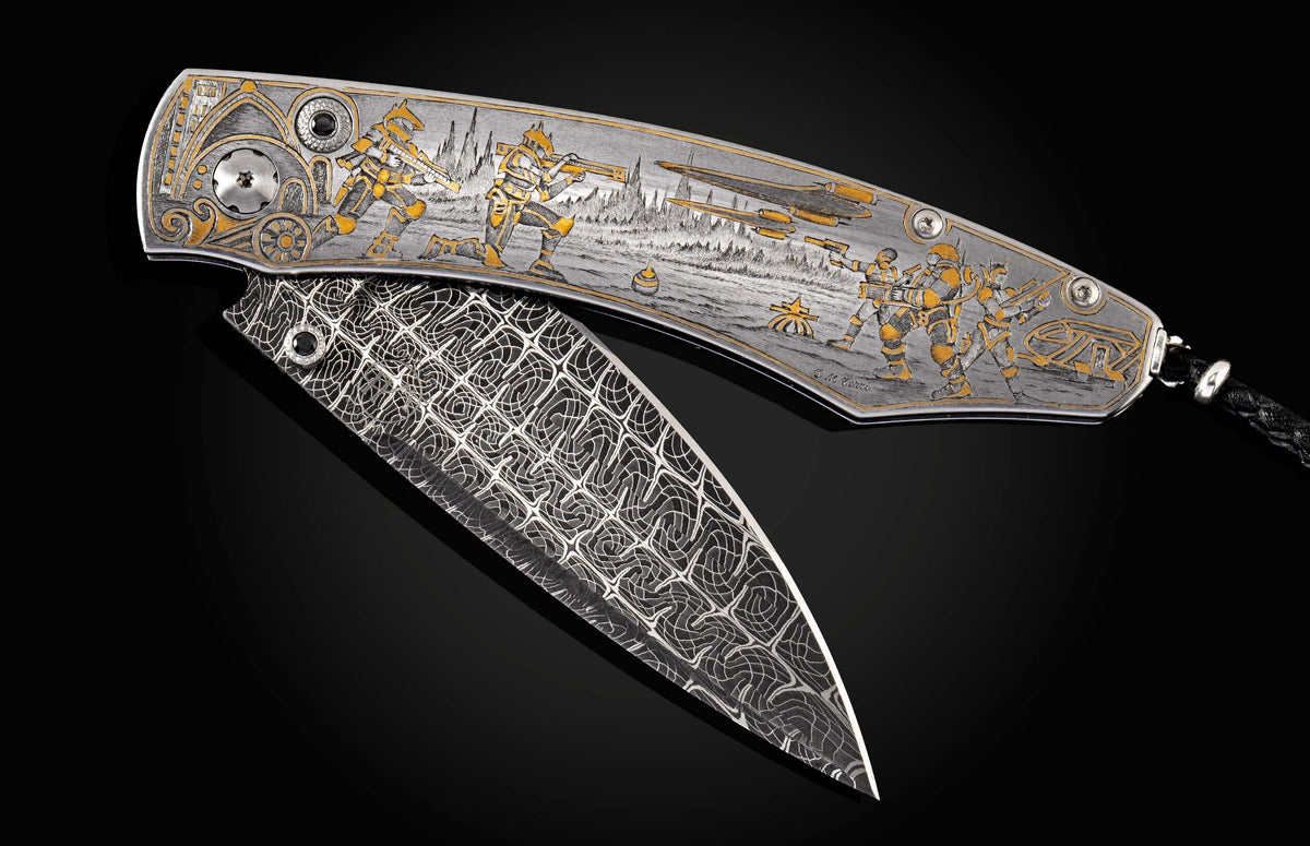 William Henry KNIVES B12 Space Invaders