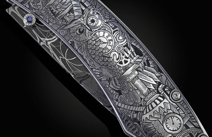 William Henry KNIVES B12 Steampunk