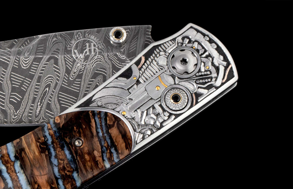 William Henry KNIVES B12 Steel Horse