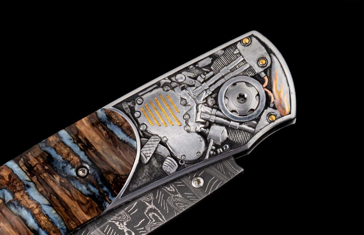 William Henry KNIVES B12 Steel Horse