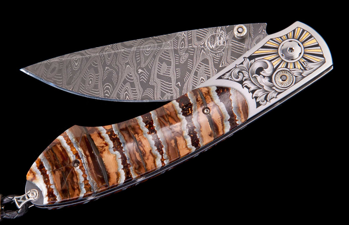 William Henry KNIVES B12 Sunburst 2 B12 SUNBURST SCROLL-2