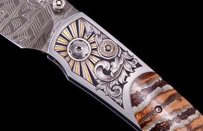William Henry KNIVES B12 Sunburst 2 B12 SUNBURST SCROLL-2