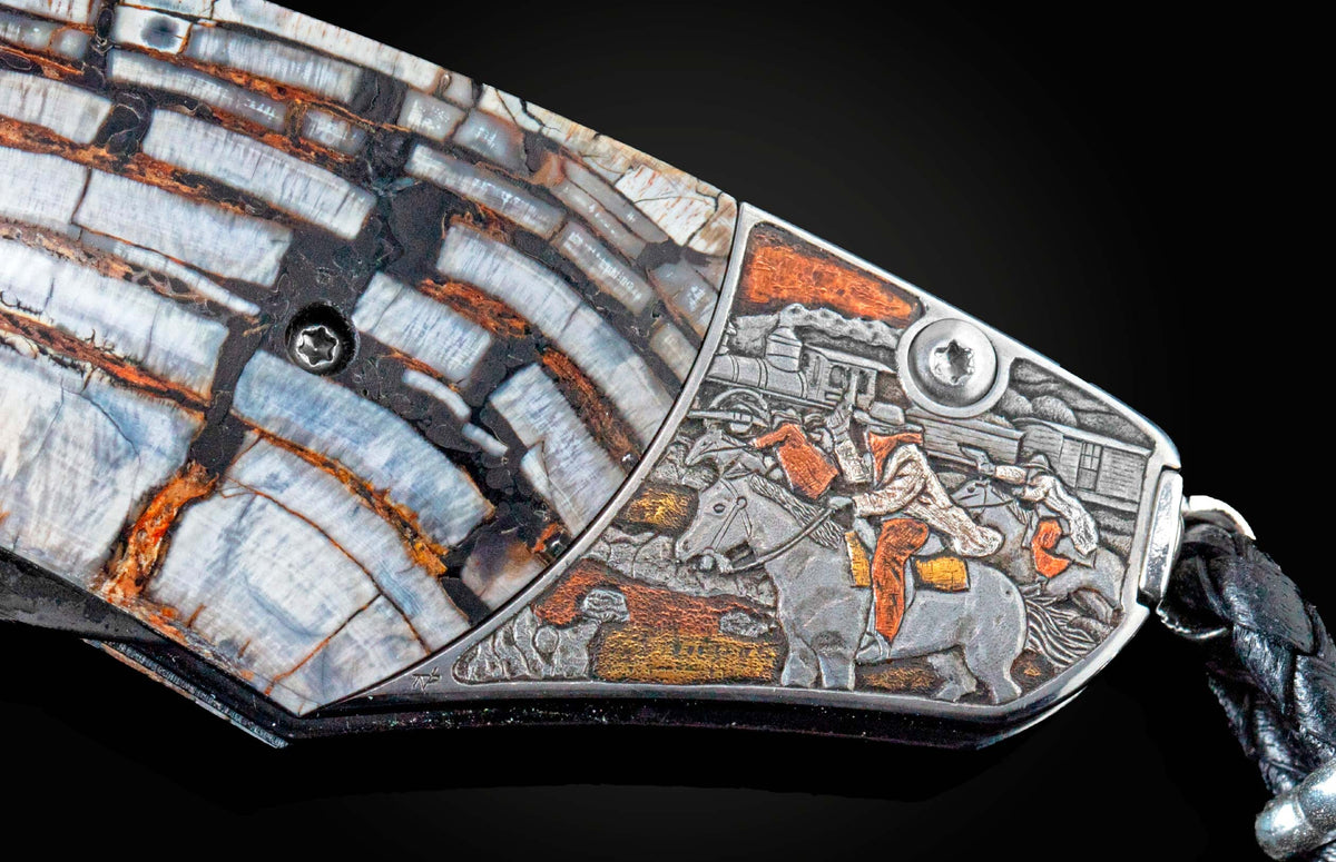 William Henry KNIVES B12 Train Robbery