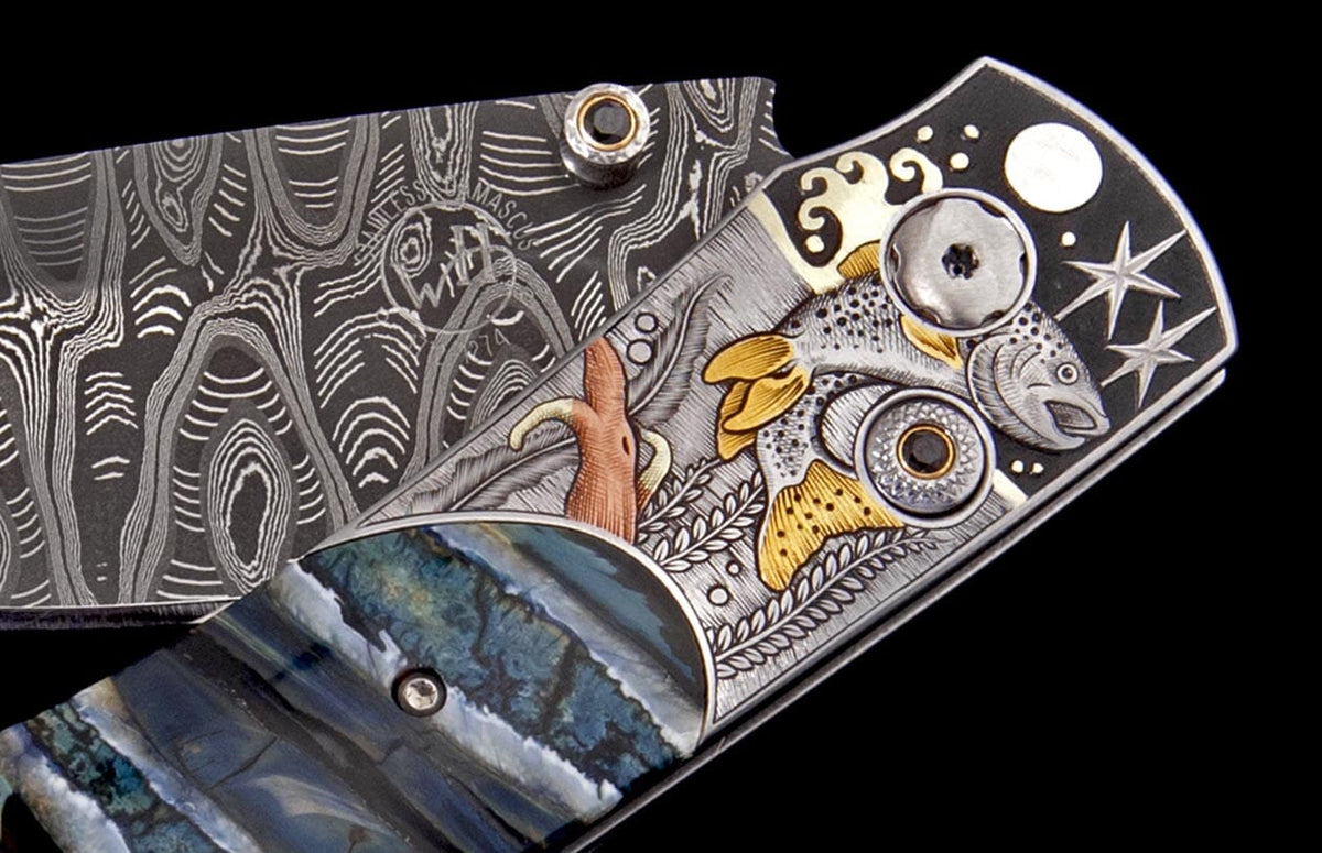 William Henry KNIVES B12 Trout