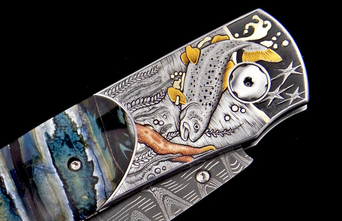 William Henry KNIVES B12 Trout