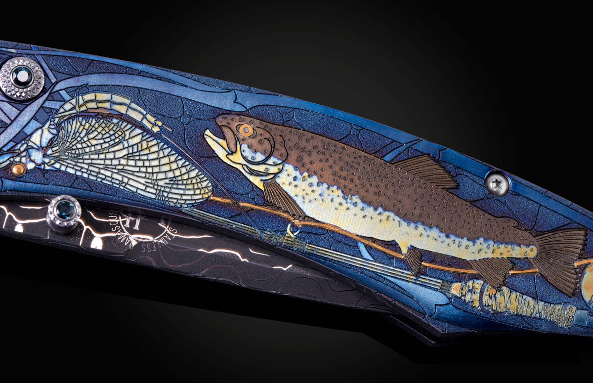 William Henry KNIVES B12 Trout Fishing II