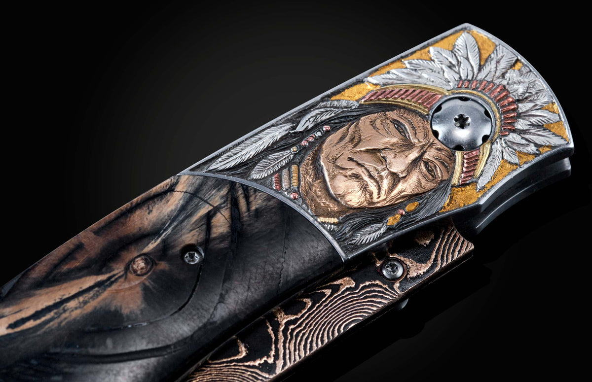William Henry KNIVES B12 Two Chiefs