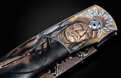 William Henry KNIVES B12 Two Chiefs