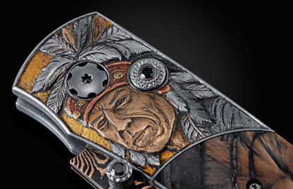 William Henry KNIVES B12 Two Chiefs