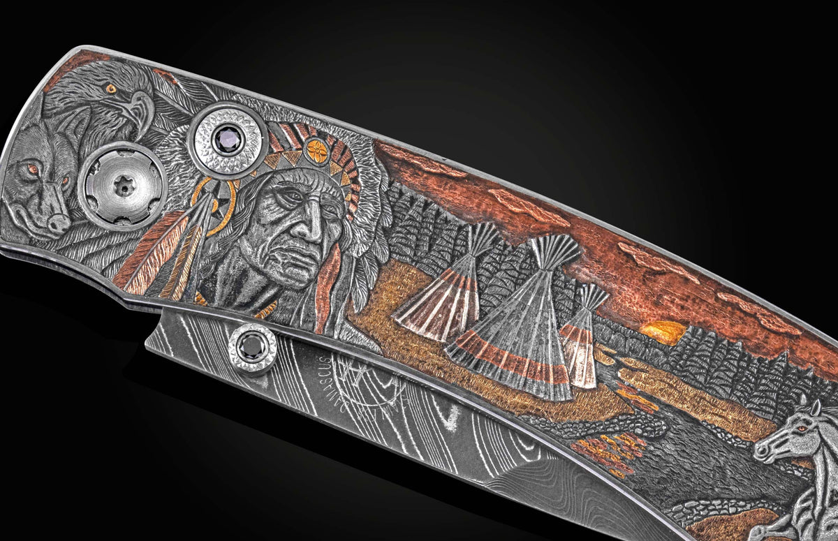 William Henry KNIVES B12 Western Trail II