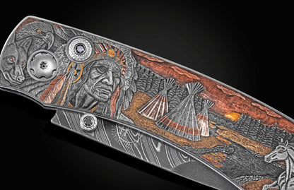 William Henry KNIVES B12 Western Trail II