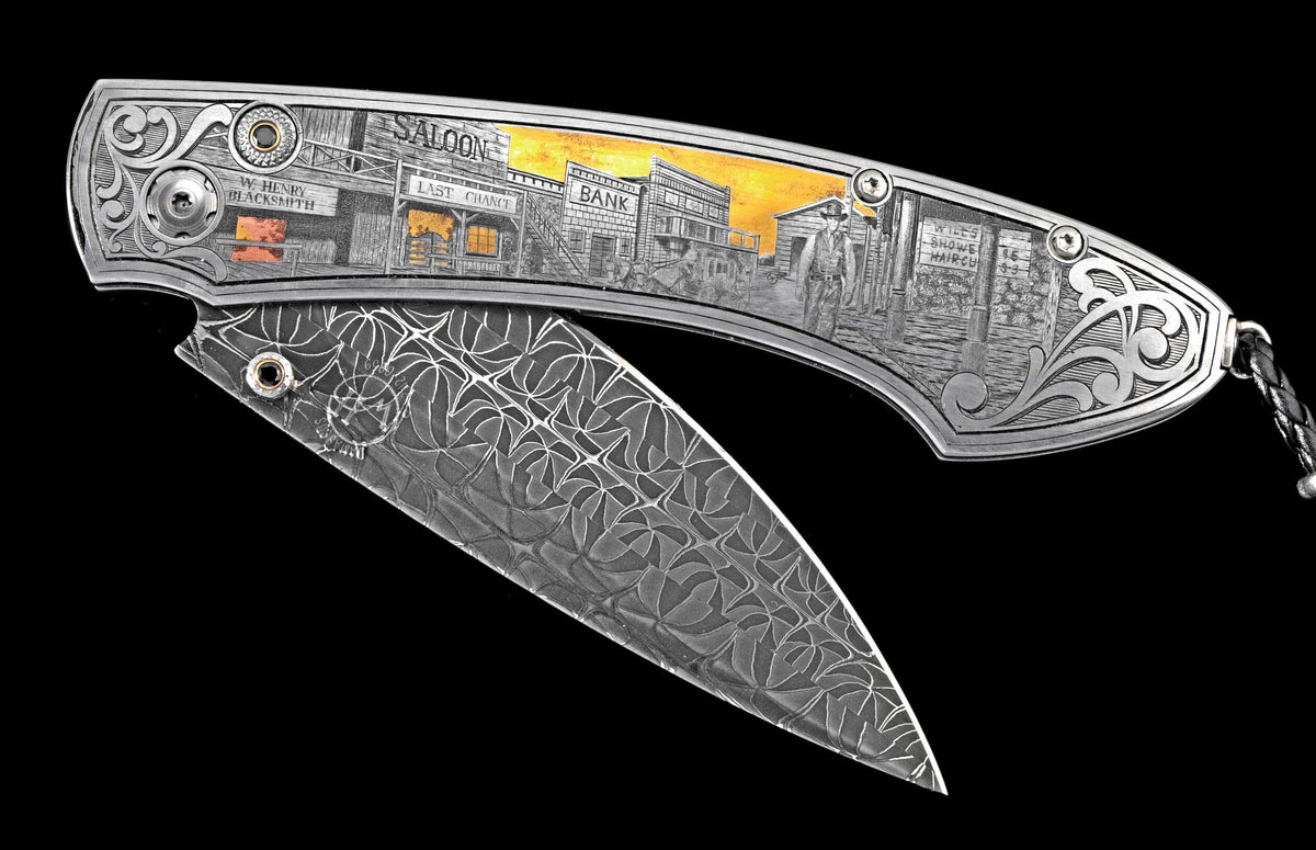 William Henry KNIVES B12 Western Town