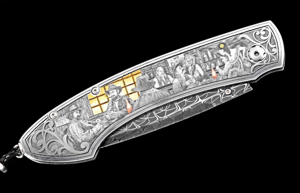 William Henry KNIVES B12 Western Town