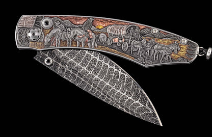William Henry KNIVES B12 Western Trail