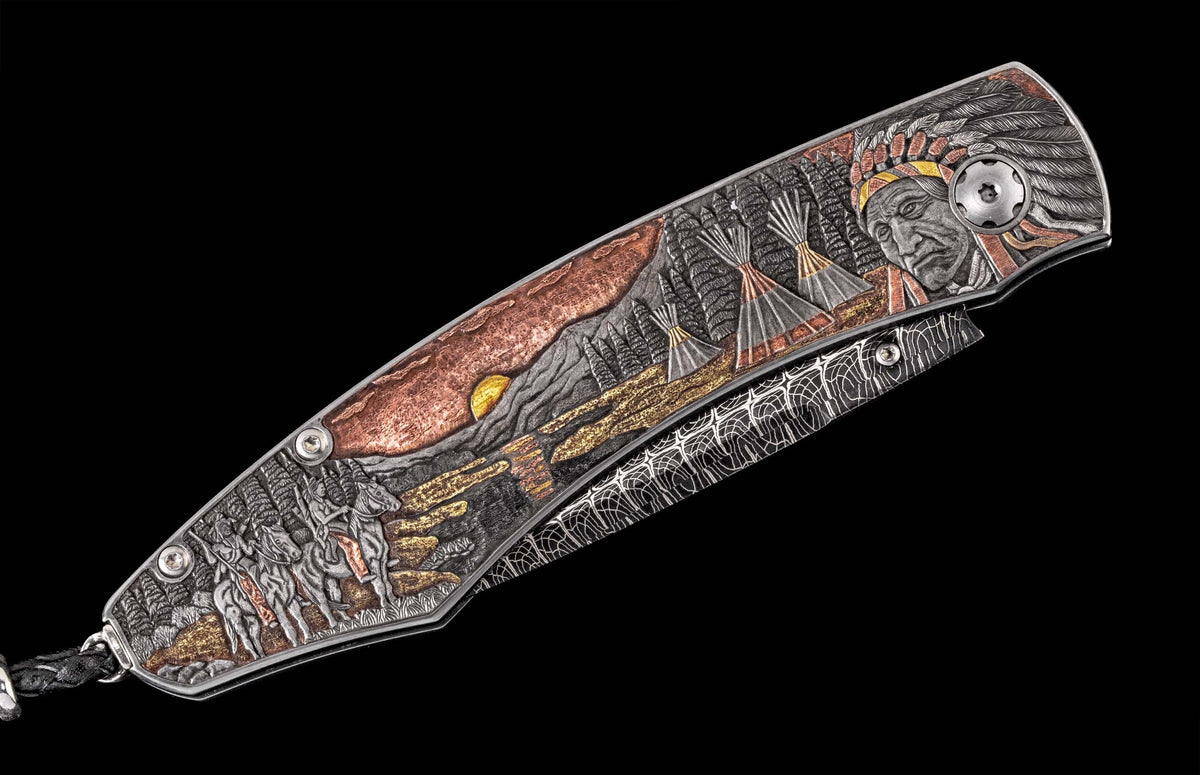 William Henry KNIVES B12 Western Trail