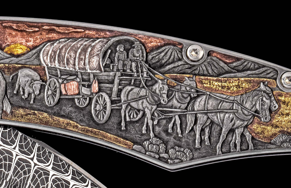 William Henry KNIVES B12 Western Trail