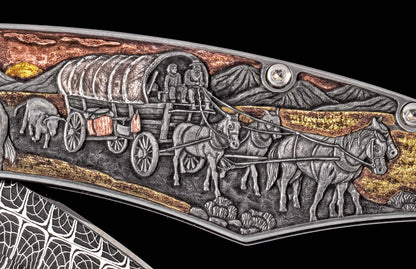 William Henry KNIVES B12 Western Trail