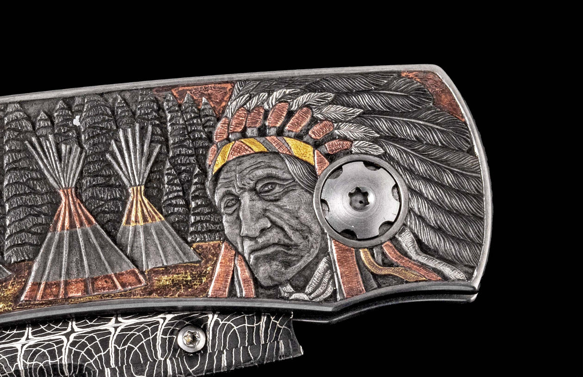 William Henry KNIVES B12 Western Trail