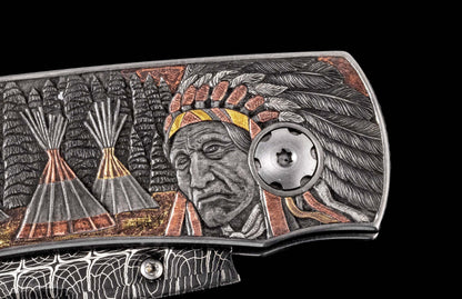 William Henry KNIVES B12 Western Trail