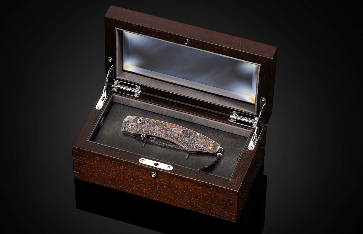 William Henry KNIVES B12 Western Trail