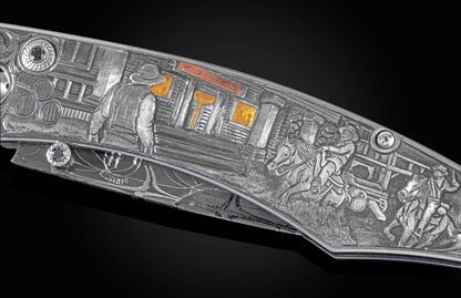 William Henry KNIVES B12 Western Town II