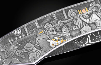 William Henry KNIVES B12 Western Town II