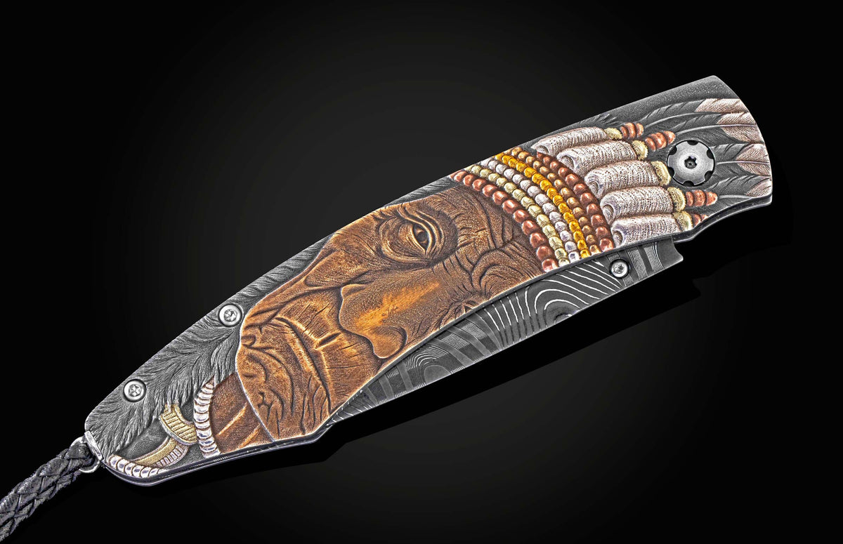 William Henry KNIVES B12 Wild West Warriors