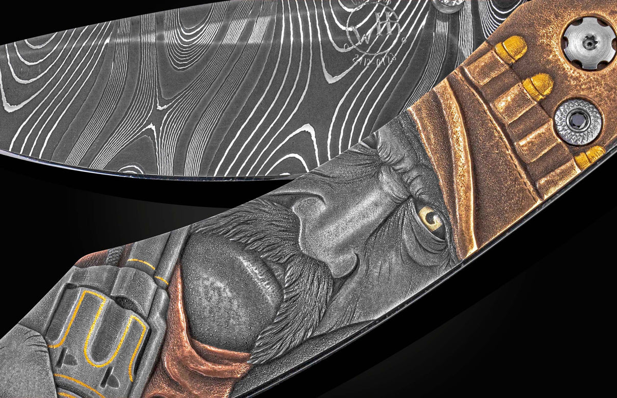 William Henry KNIVES B12 Wild West Warriors
