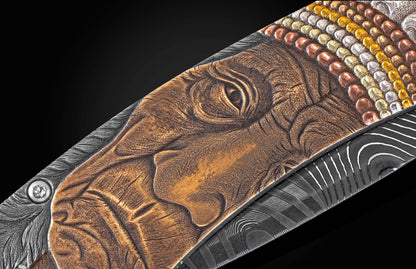 William Henry KNIVES B12 Wild West Warriors