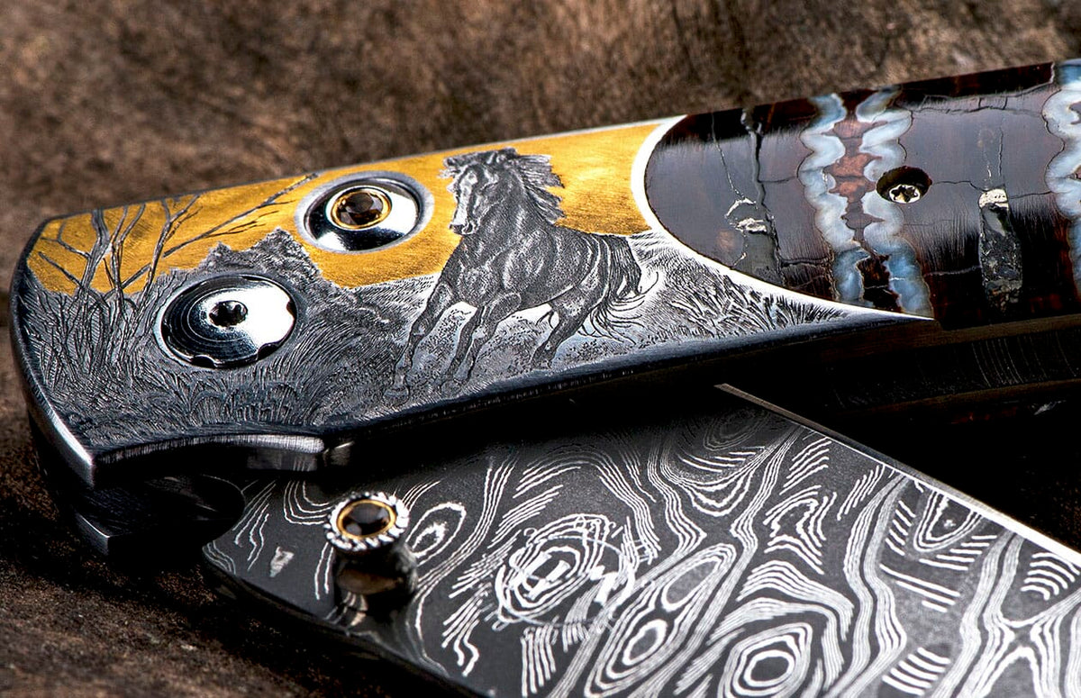 William Henry KNIVES Wild Horses B12 WILD HORSES