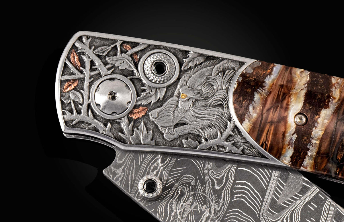 William Henry KNIVES B12 Wolf