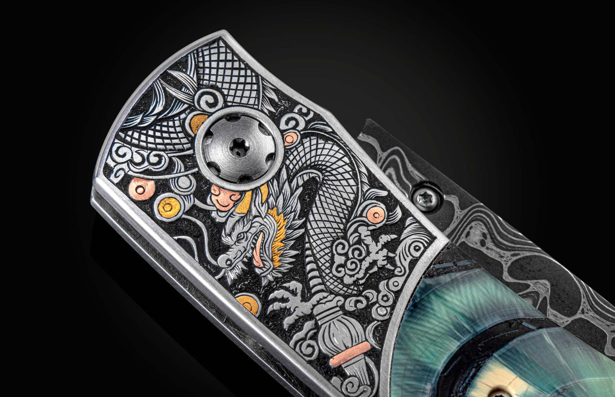 William Henry KNIVES B12 Year of the Dragon