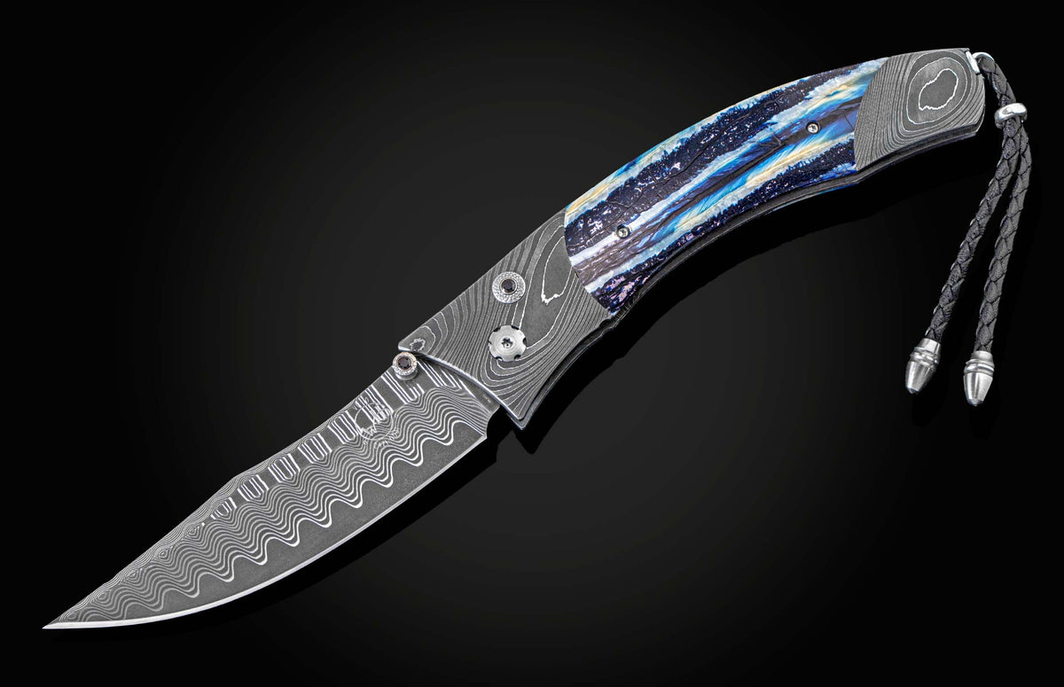 William Henry KNIVES B21 Blue Wave
