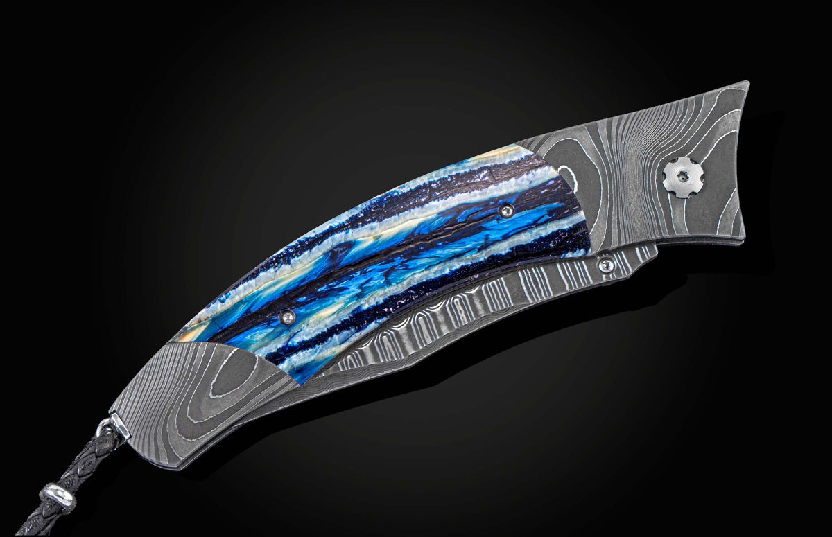 William Henry KNIVES B21 Blue Wave