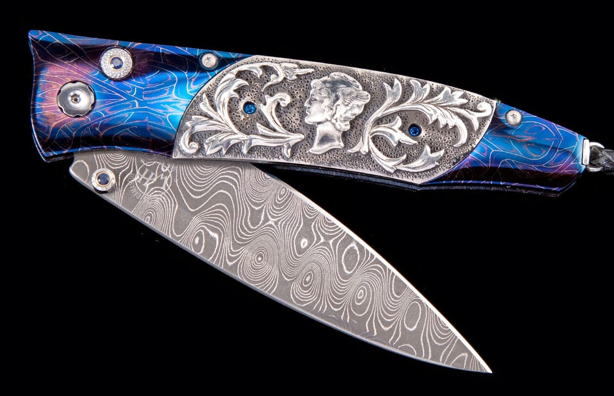 William Henry KNIVES Blue Money B30 BLUE MONEY