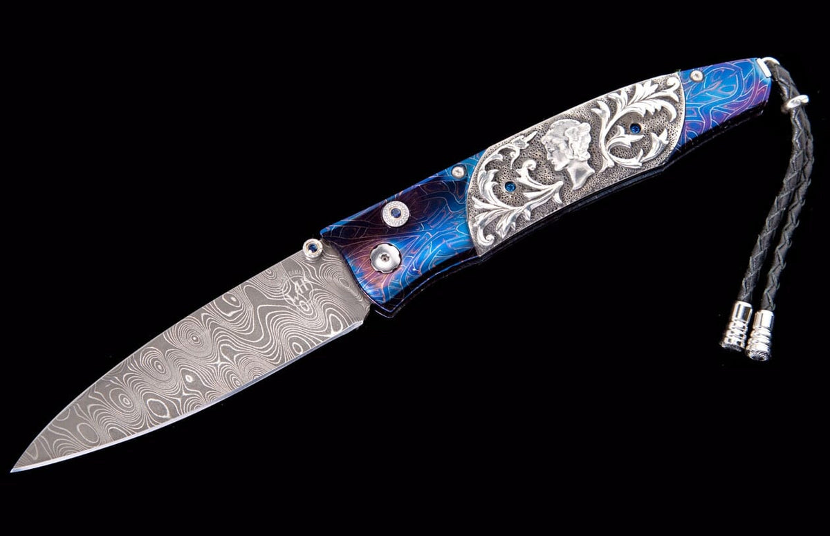 William Henry KNIVES Blue Money B30 BLUE MONEY