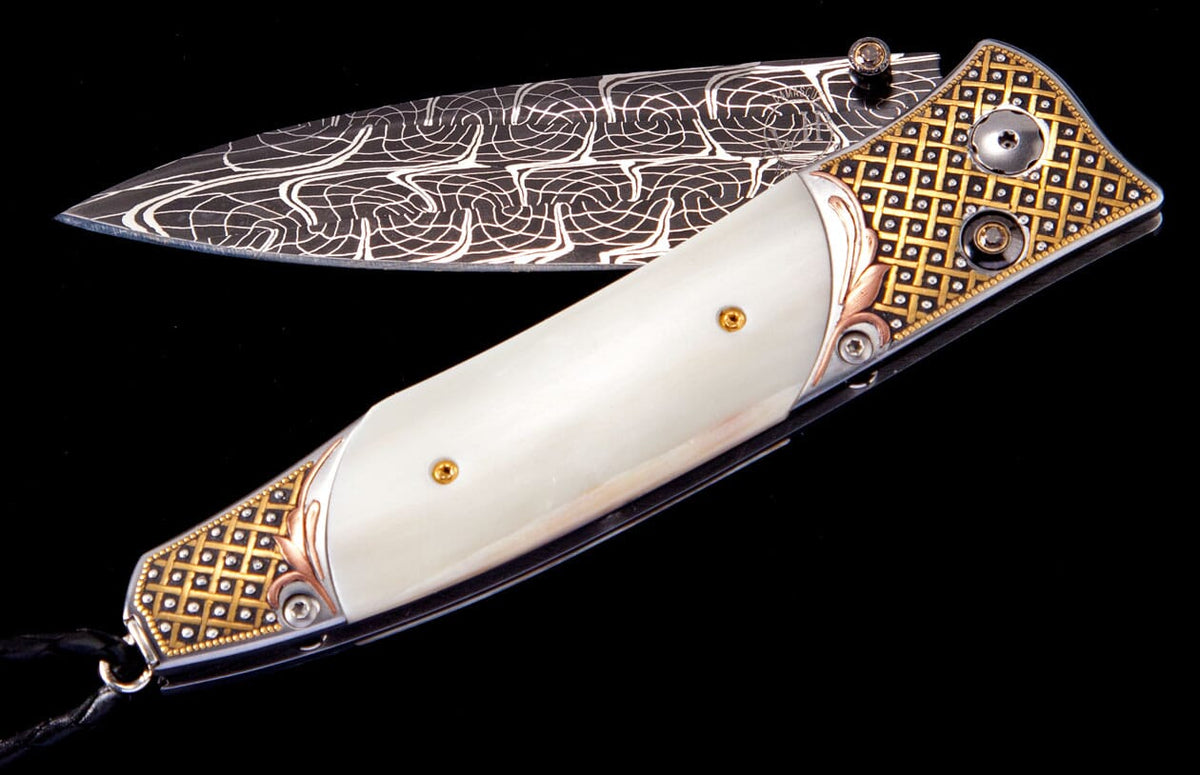 William Henry KNIVES Gold Weave B30 GOLD WEAVE