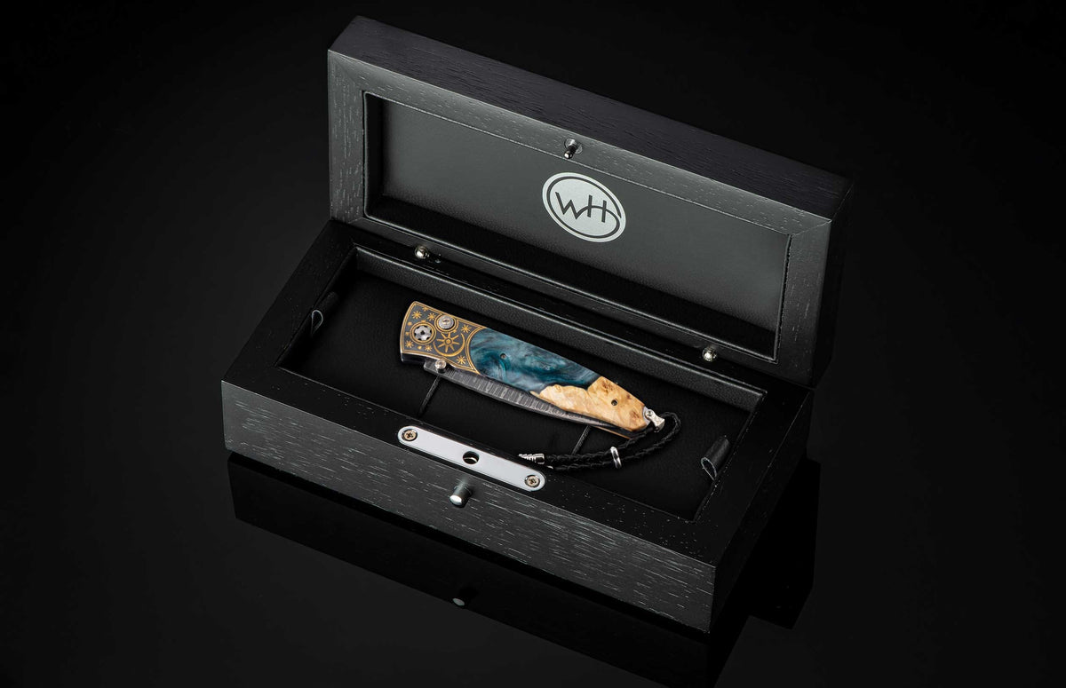 William Henry KNIVES B30 Milky Wave