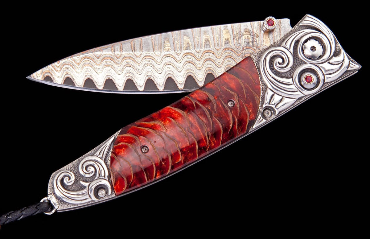 William Henry KNIVES Red Wave B30 RED WAVE